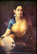 Raja Ravi Varma, Lady with Swarbat